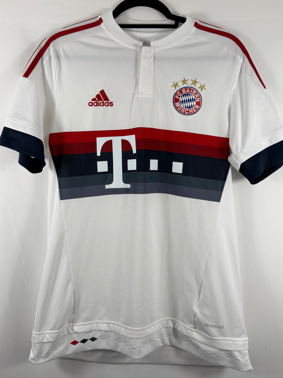 Bayern München Auswärtstrikot 2015/16 – Rückennummer #17 (ohne Spielernamen) - 9/10 - Größe  M