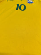 Brasilien Heimtrikot WM 2014 Neymar #10 - 7/10 - Größe M