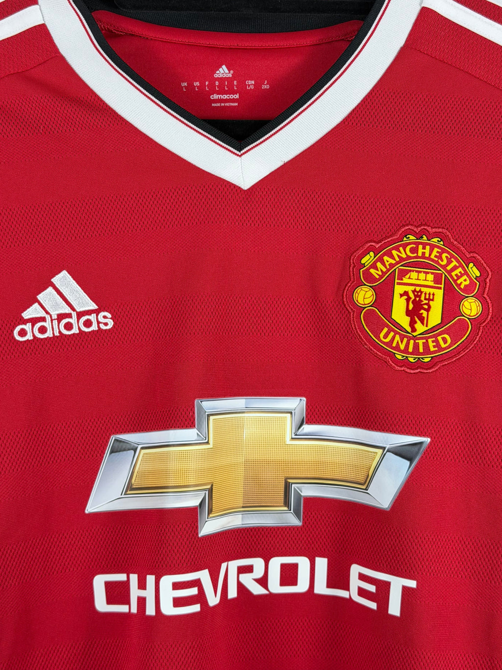 Manchester United Heimtrikot 2015/16 Memphis Depay #7 - 9/10 - Größe L