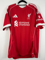 Liverpool Heimtrikot 2025/26 Wirtz #7 - 9/10 - Größe L