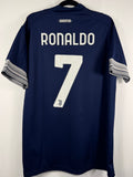 Juventus Turin Auswärtstrikot 2020/21 Ronaldo #7 - 9/10- Größe L