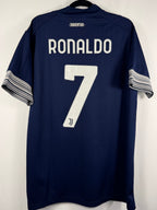 Juventus Turin Auswärtstrikot 2020/21 Ronaldo #7 - 9/10- Größe L