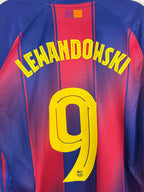 Barcelona Heimtrikot 2025/26 Lewandowski #9 - 9/10 - Größe L