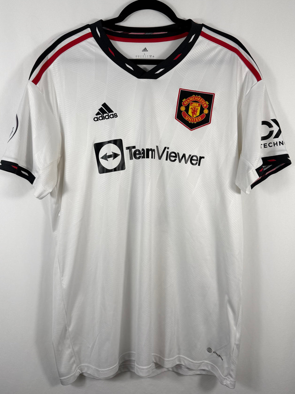 Manchester United Auswärtstrikot 2022/23 Martinez #6 - 9/10 - Größe L