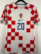 Kroatien Heimtrikot 2022/23 Gvardiol #20 - 5/10 - Größe S