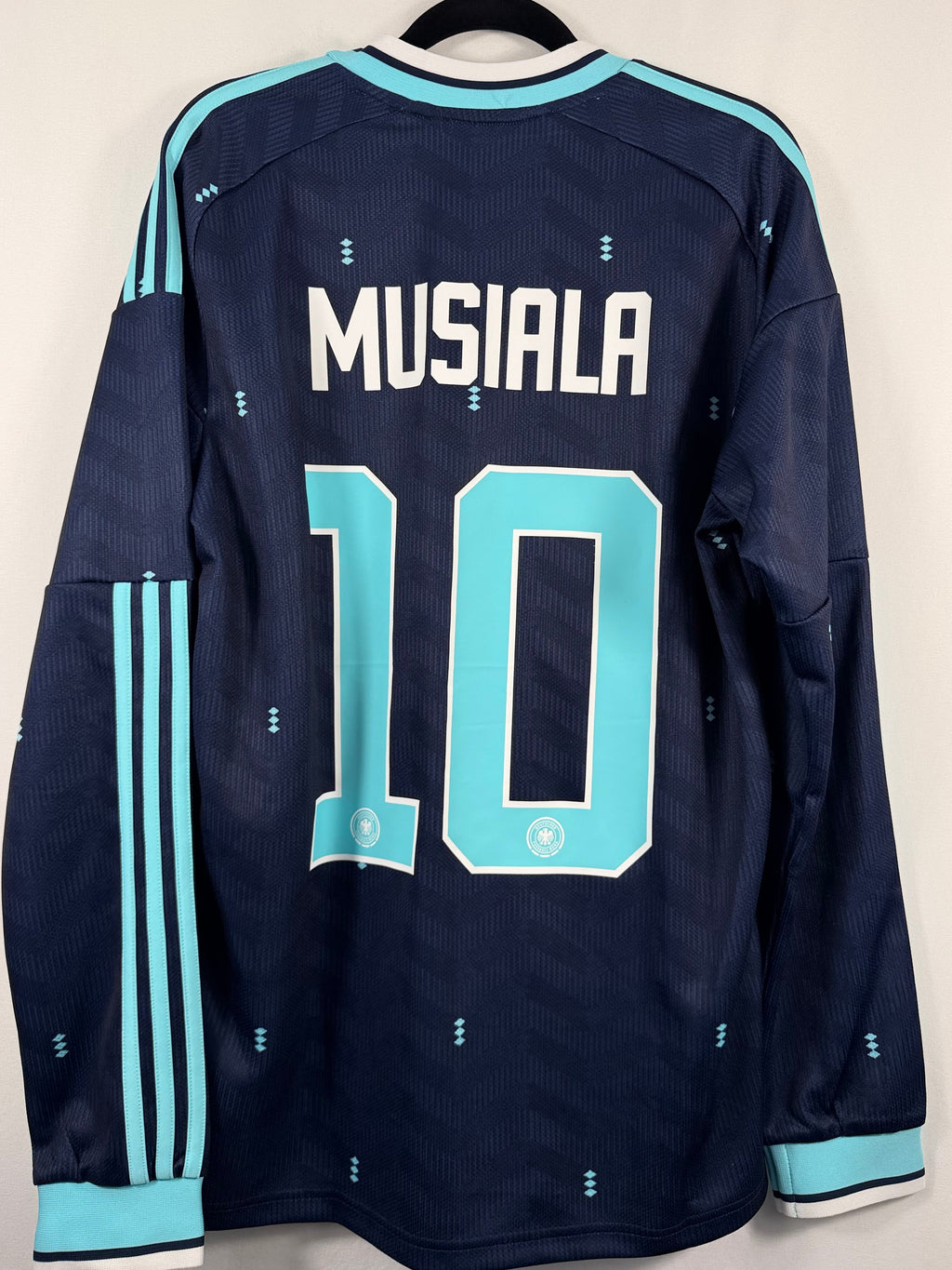Deutschland Auswärtstrikot L/S WM 2026 Musiala #10 - 9/10 - Größe M