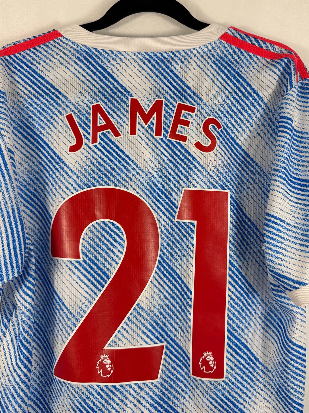Manchester United Auswärtstrikot 2021/22 James #21 - 9/10 - Größe M