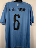 Uruguay Heimtrikot WM 2018 Bentancur #6 - 9/10 - Größe M