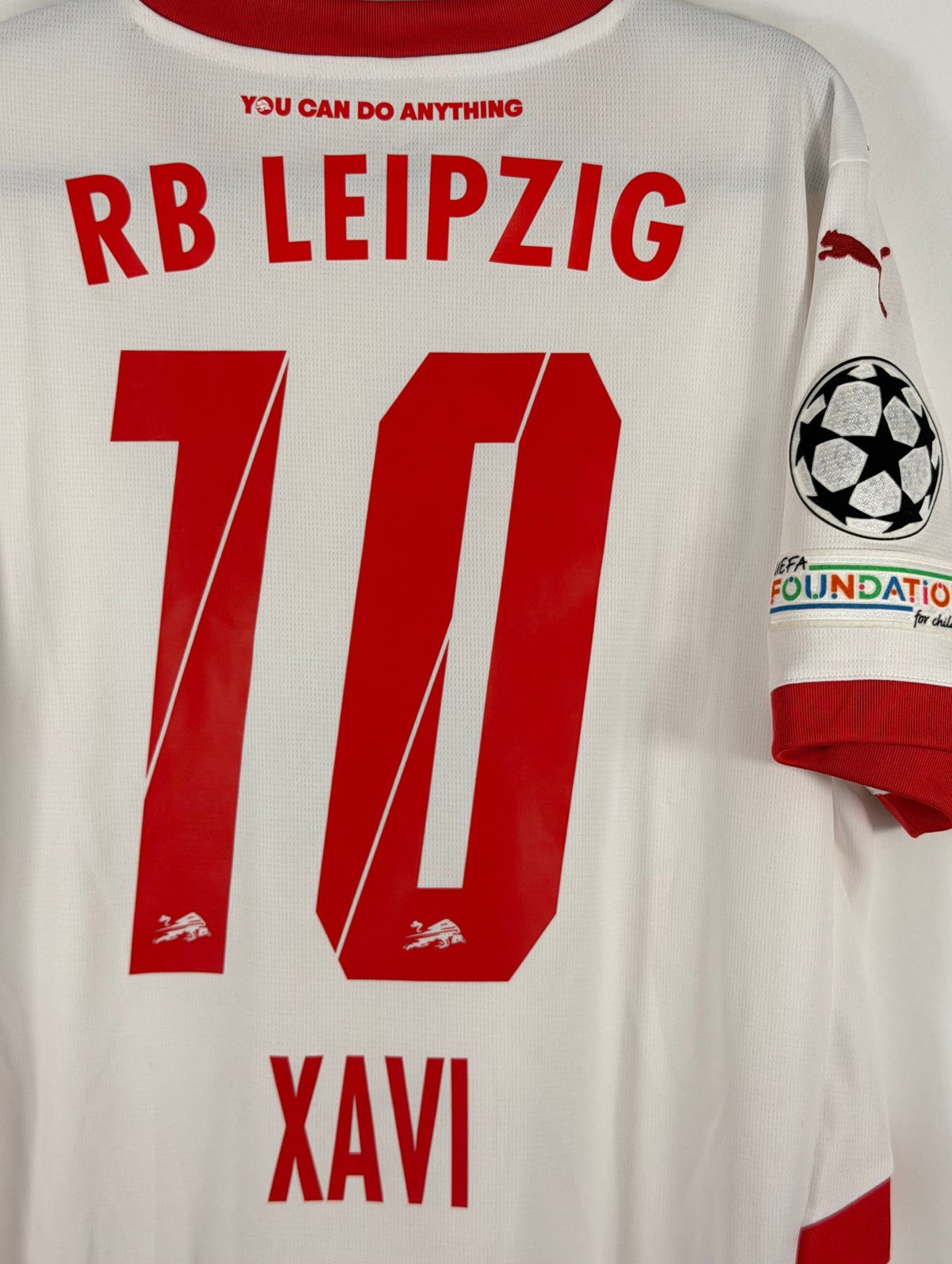 RB Leipzig Heimtrikot 2024/25 Xavi #10 - 9/10 - Größe L