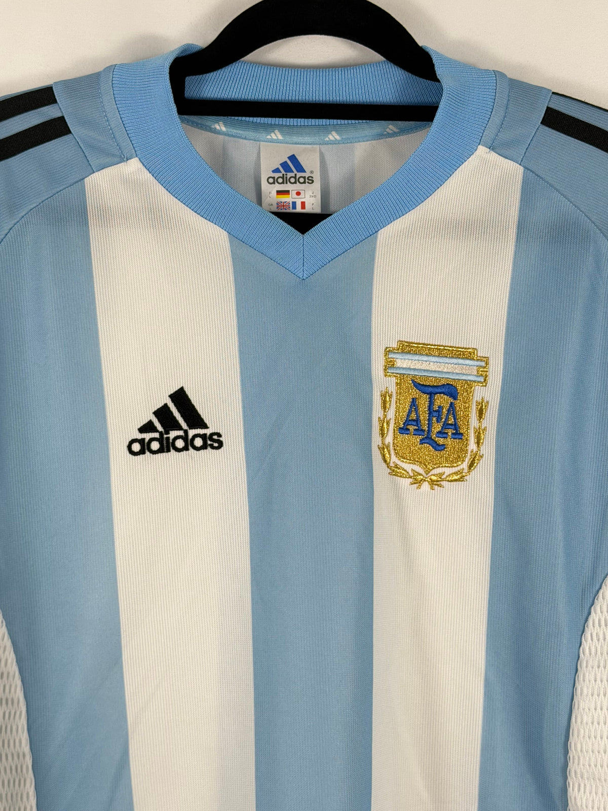 Argentinien Heimtrikot 2002-04 - 9/10 - Größe L