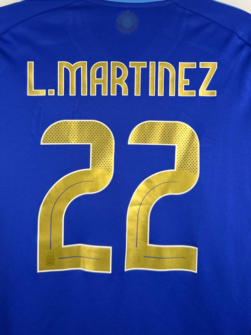 Argentinien Auswärtstrikot 2024 L. Martinez #22 - 8,5/10- Größe M
