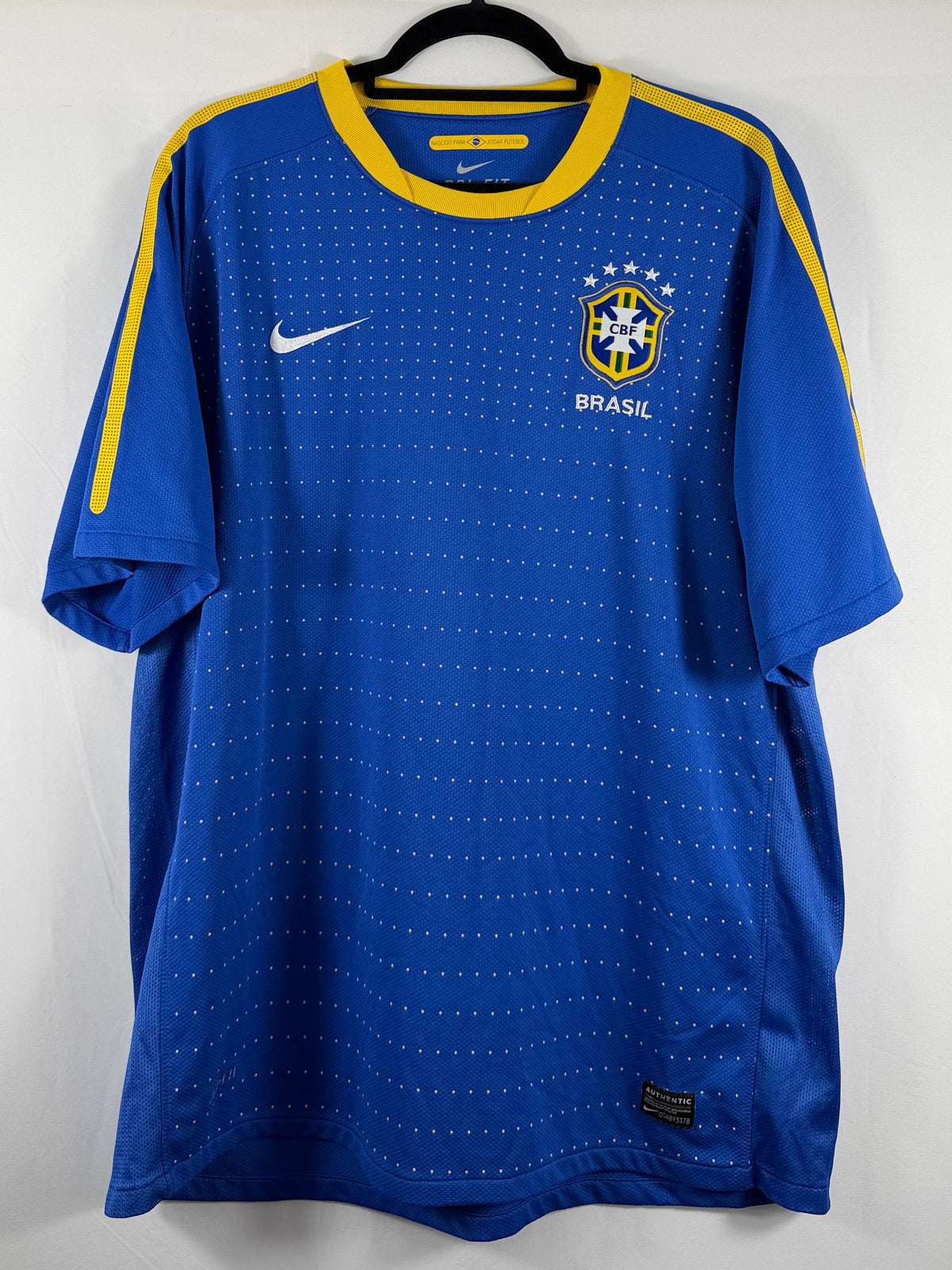 Brasilien Auswärtstrikot 2010/11 - 9/10 - Größe XL