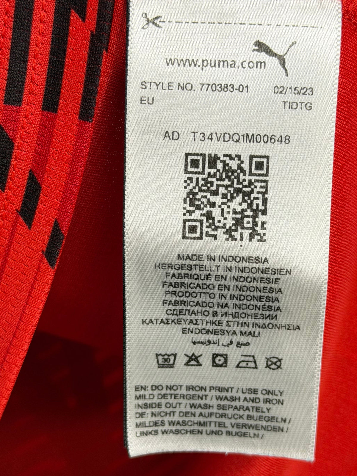 AC Mailand Heimtrikot 2023/24 Theo #19 - 8/10 - Größe M
