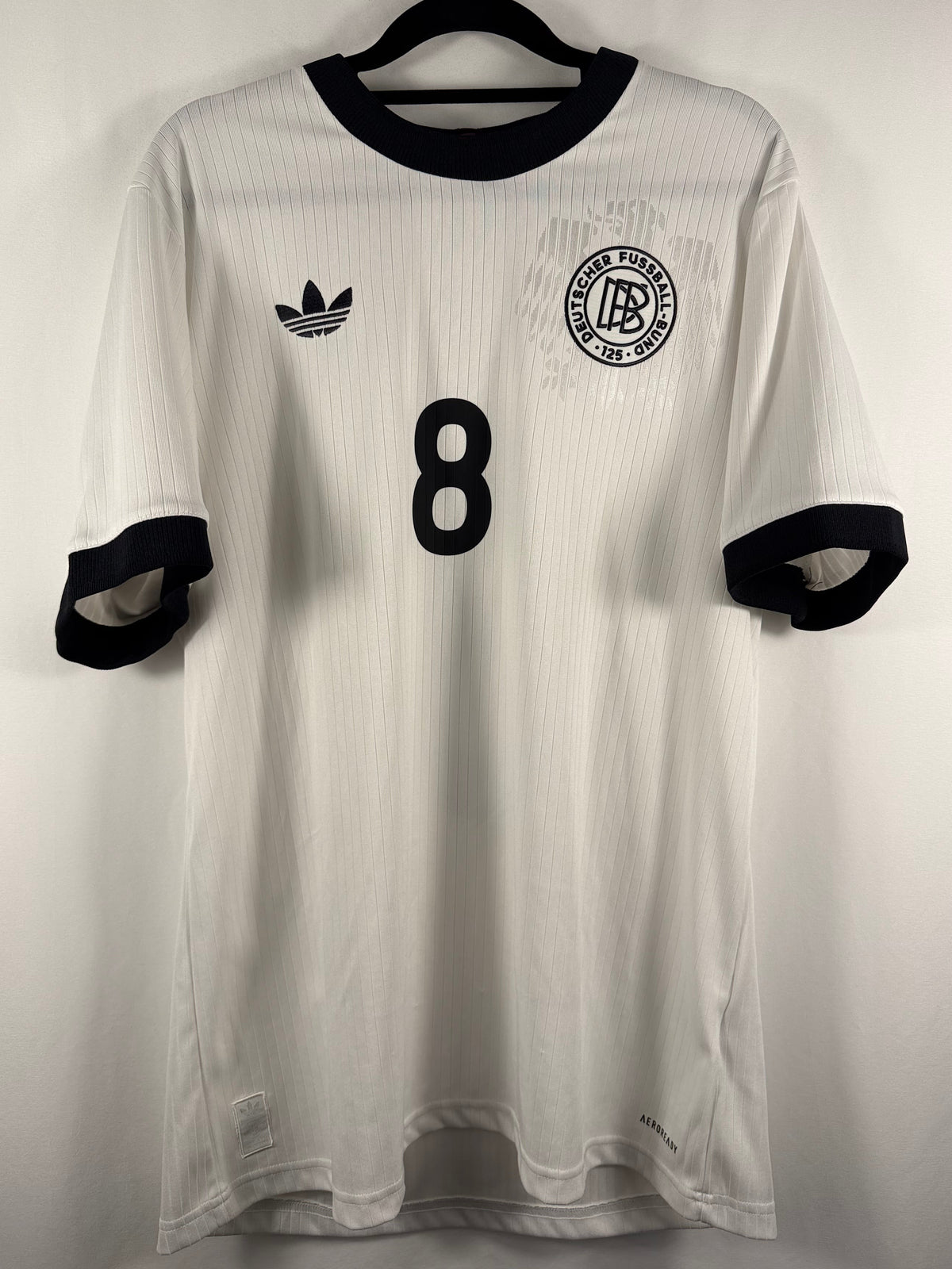 Deutschland 125 Jahre Sondertrikot Goretzka #8 - 9/10 - Größe L