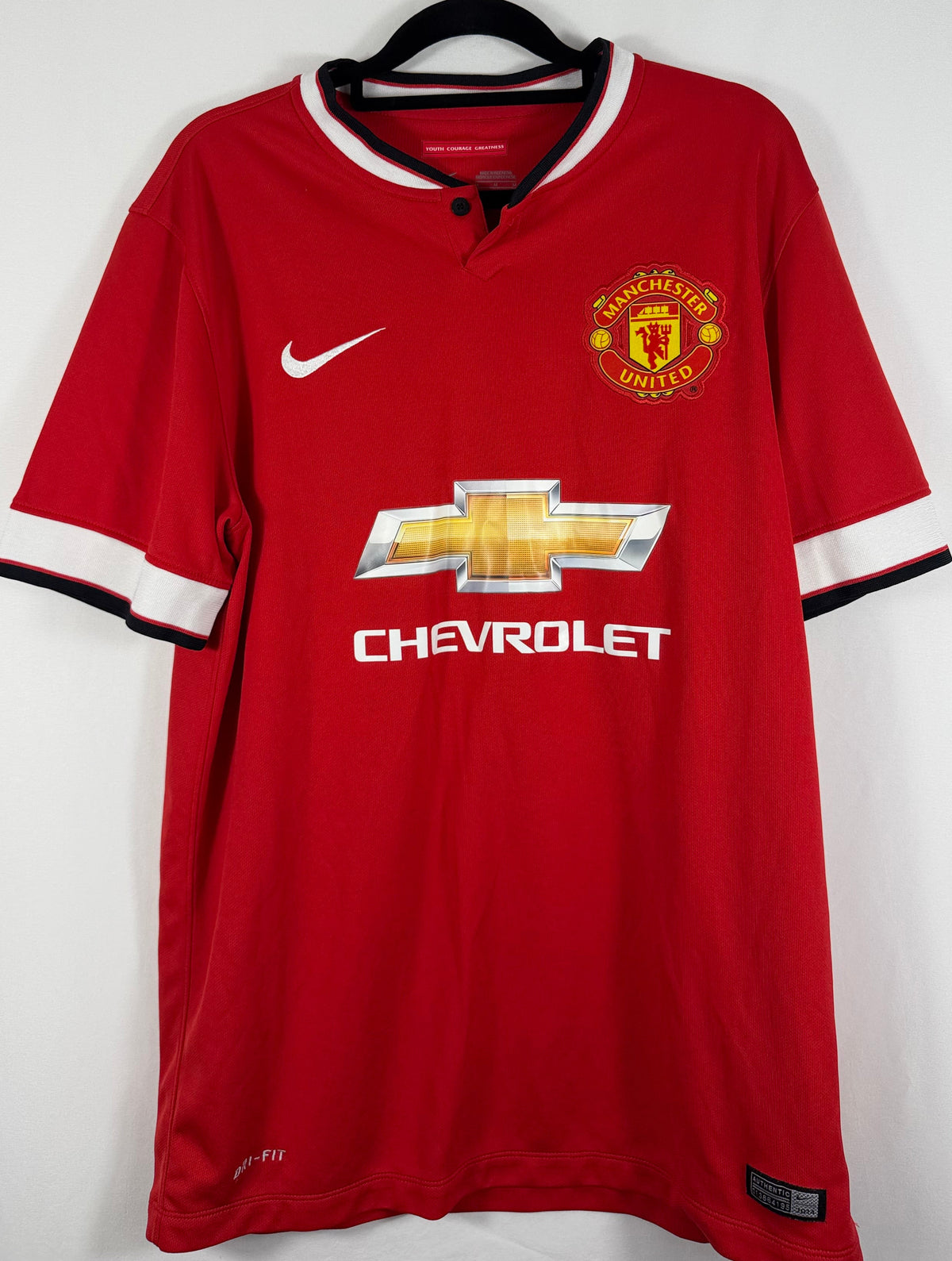 Manchester United Heimtrikot 2014/15 Di María #7 - 9/10 - Größe M