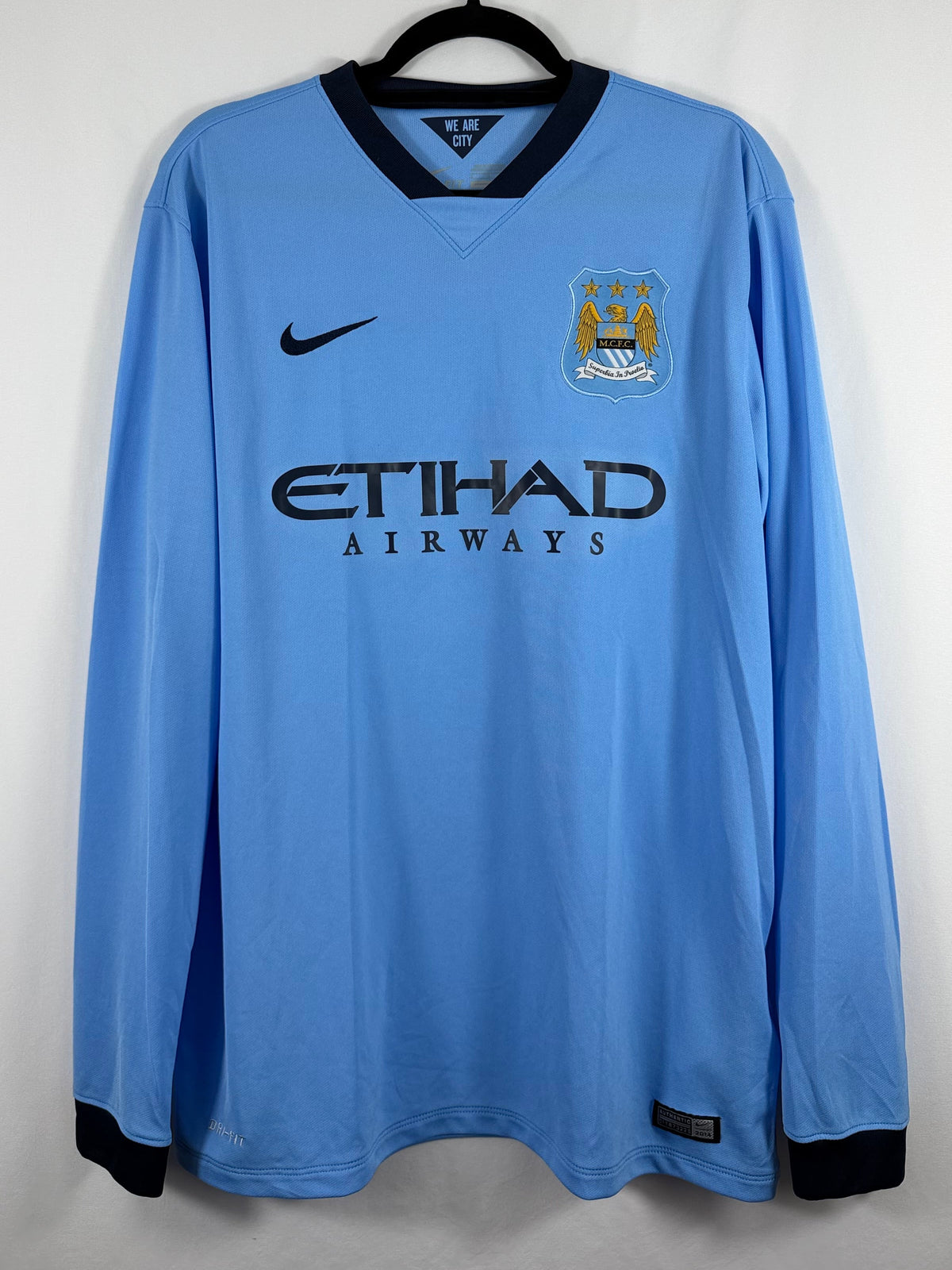 Manchester City Heimtrikot 2014/15 - 9/10 - Größe L