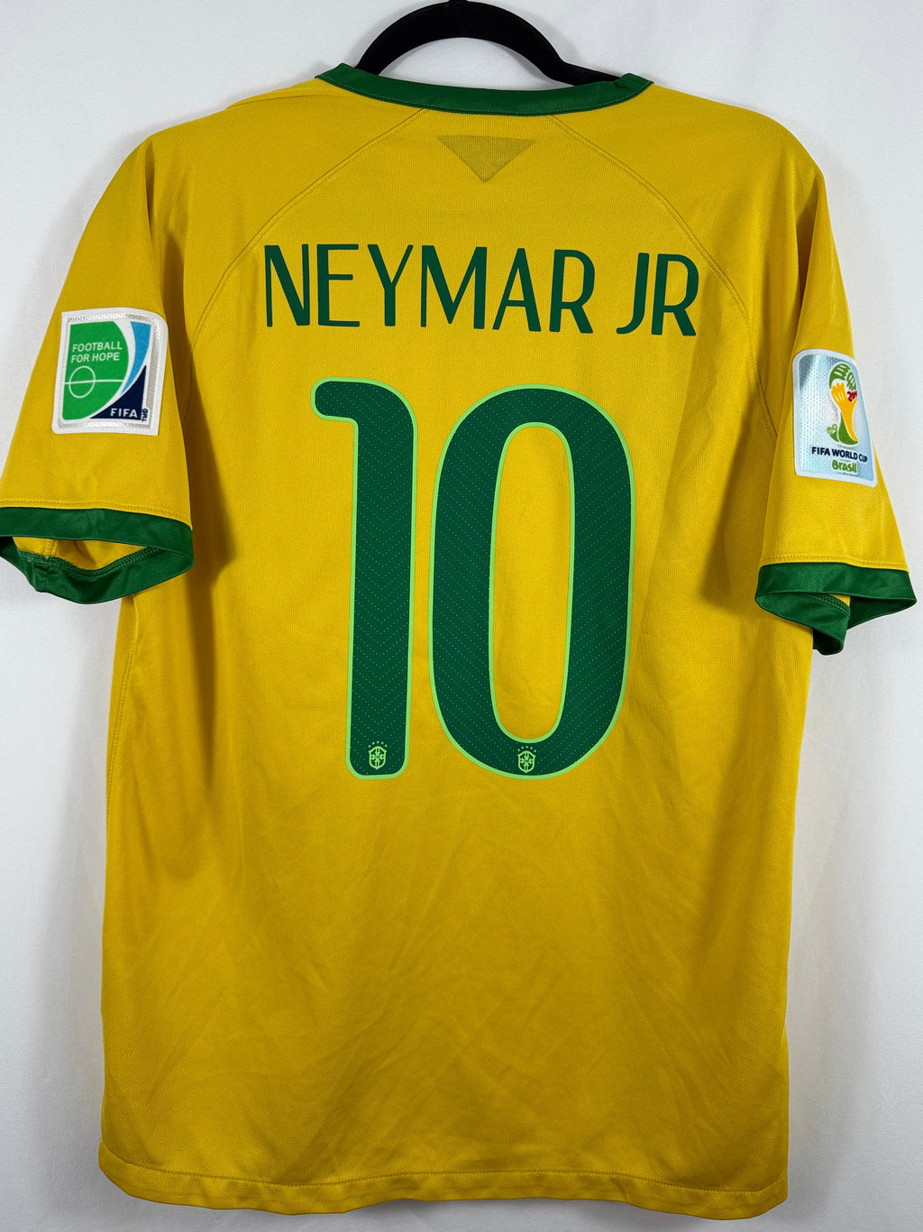 Brasilien Heimtrikot WM 2014 Neymar #10 - 7/10 - Größe M