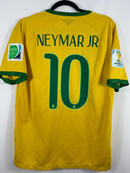 Brasilien Heimtrikot WM 2014 Neymar #10 - 7/10 - Größe M