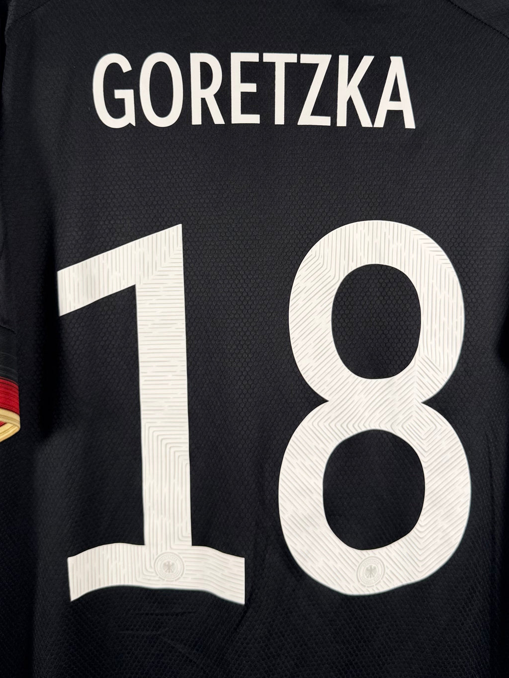 Deutschland Auswärtstrikot EM2020 Goretzka #18 - 9/10 - Größe M