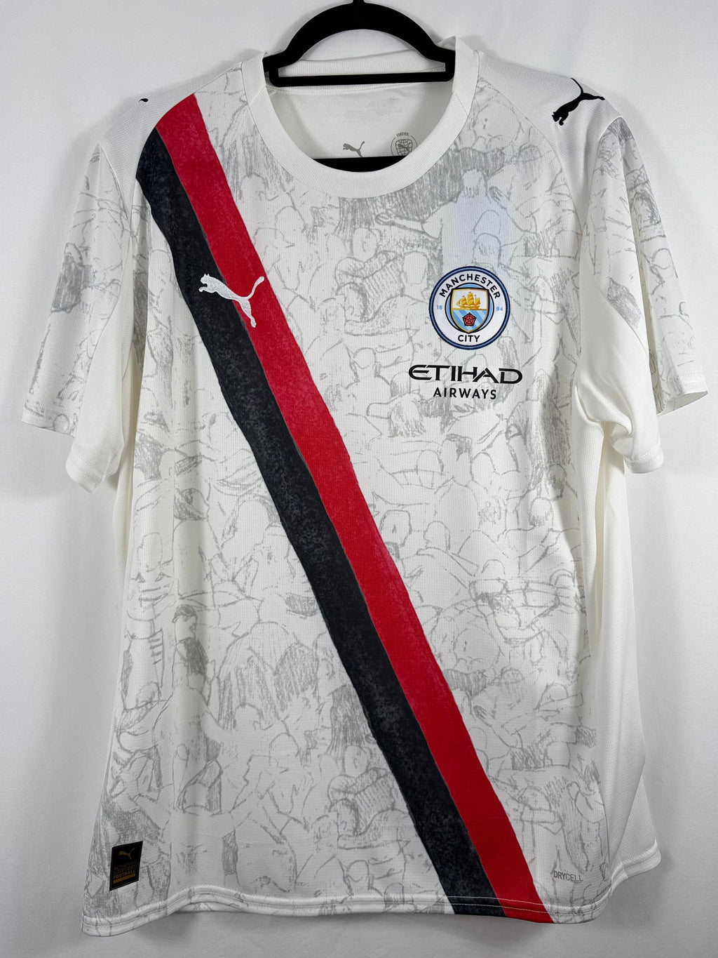 Manchester City Heimtrikot x KidSuper 2025 - 10/10 - Größe L