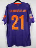 Liverpool Auswärtstrikot 2018/19 Chamberlain #21 - 9/10 - Größe L