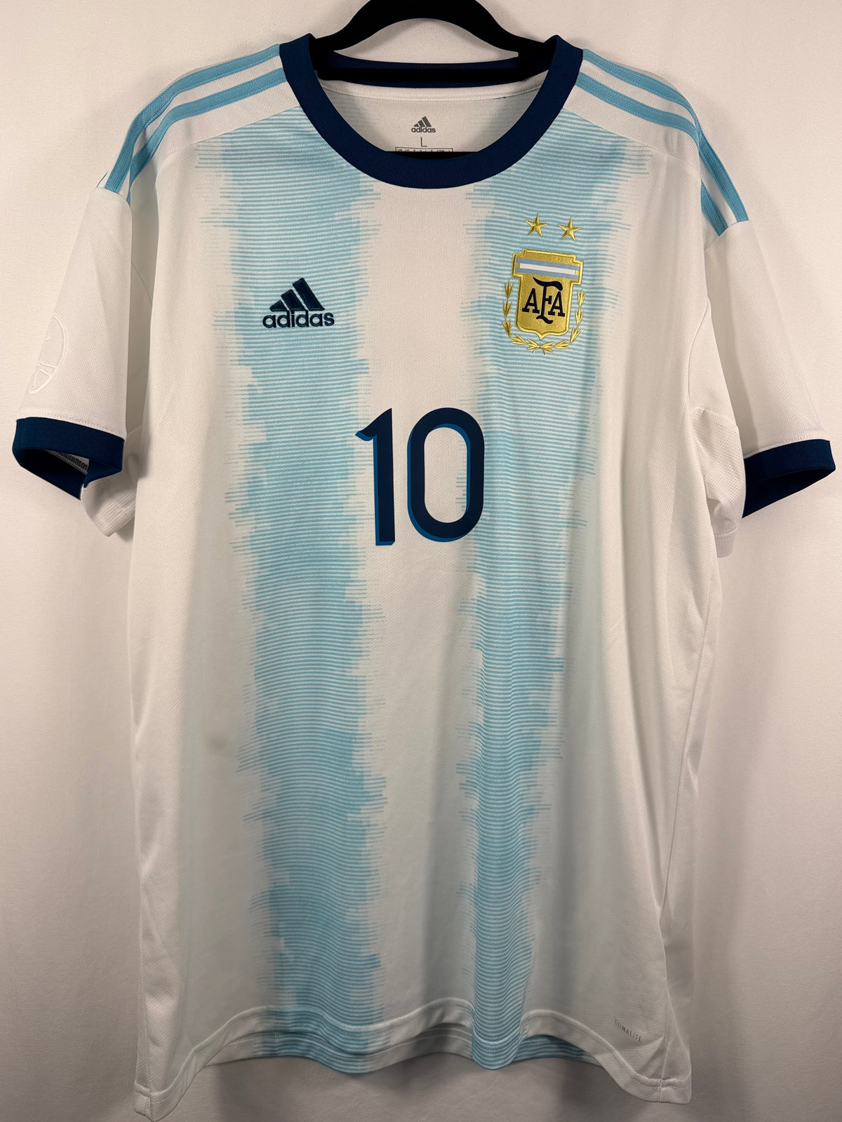 Argentinien Copa America Heimtrikot 2019 Messi #10 - 8,5/10 - Größe L