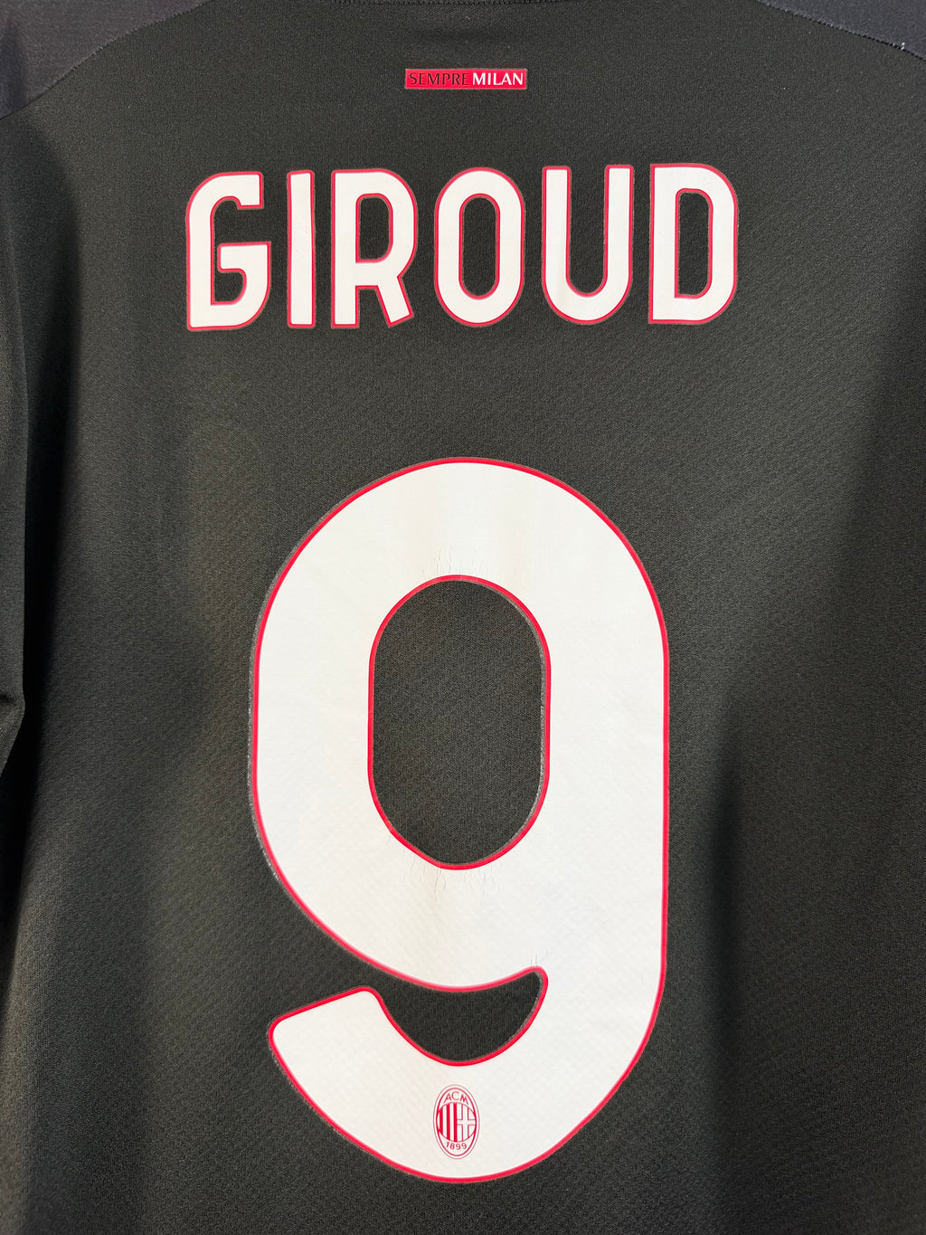 AC Milan Heimtrikot 2022/23 Giroud #9 - 8/10 - Größe L