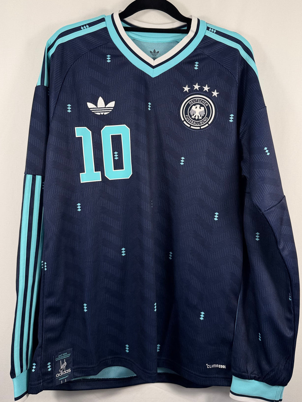 Deutschland Auswärtstrikot L/S WM 2026 Musiala #10 - 9/10 - Größe M