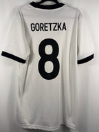Deutschland 125 Jahre Sondertrikot Goretzka #8 - 9/10 - Größe L