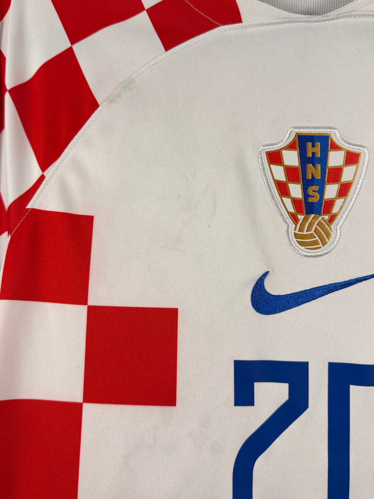Kroatien Heimtrikot 2022/23 Gvardiol #20 - 5/10 - Größe S