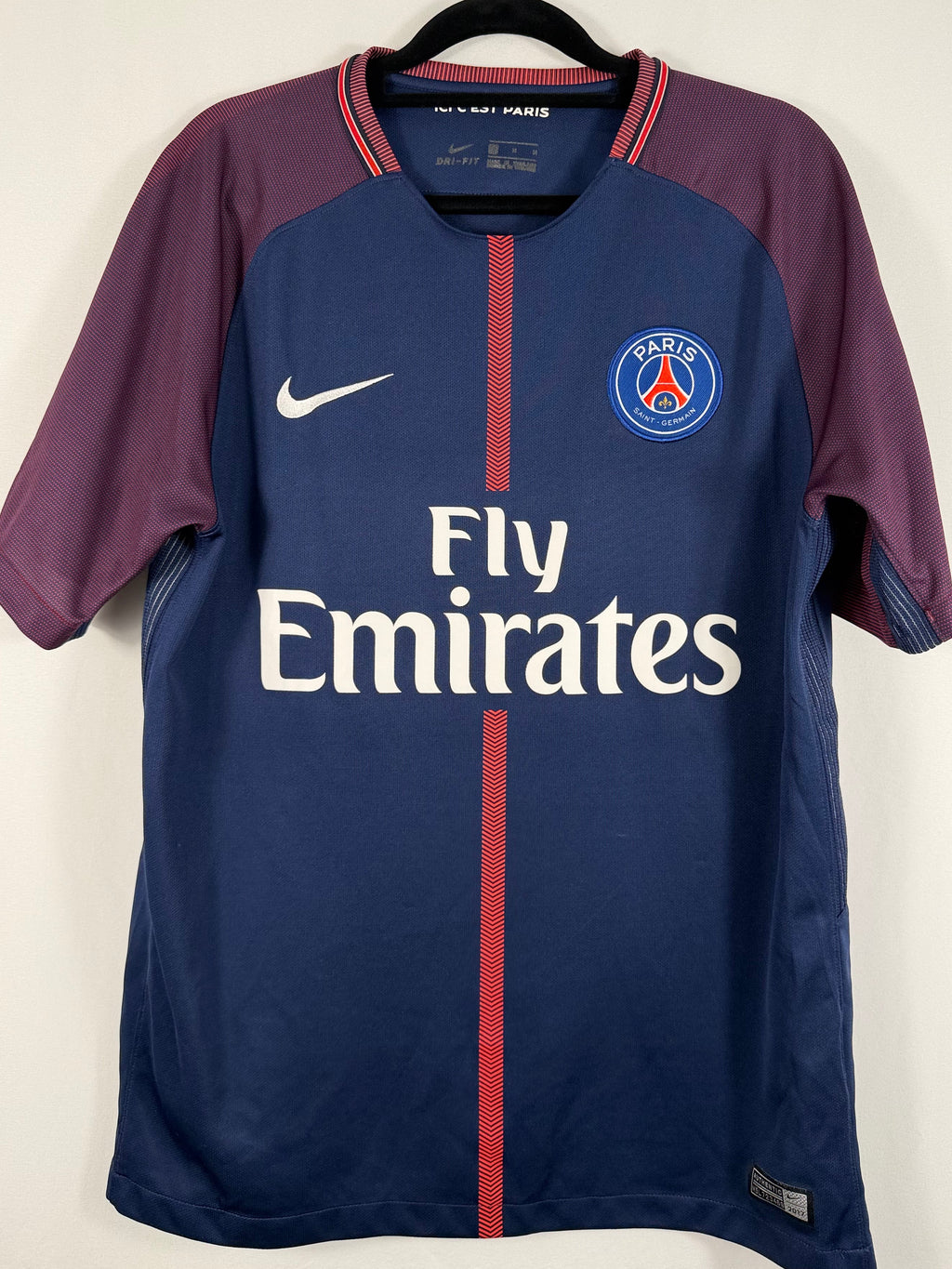 Paris Saint-Germain Heimtrikot 2017/18 Neymar #10 - 8/10 - Größe M
