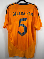 Real Madrid Auswärtstrikot 2024/25 Bellingham #5 - 9/10 - Größe XL
