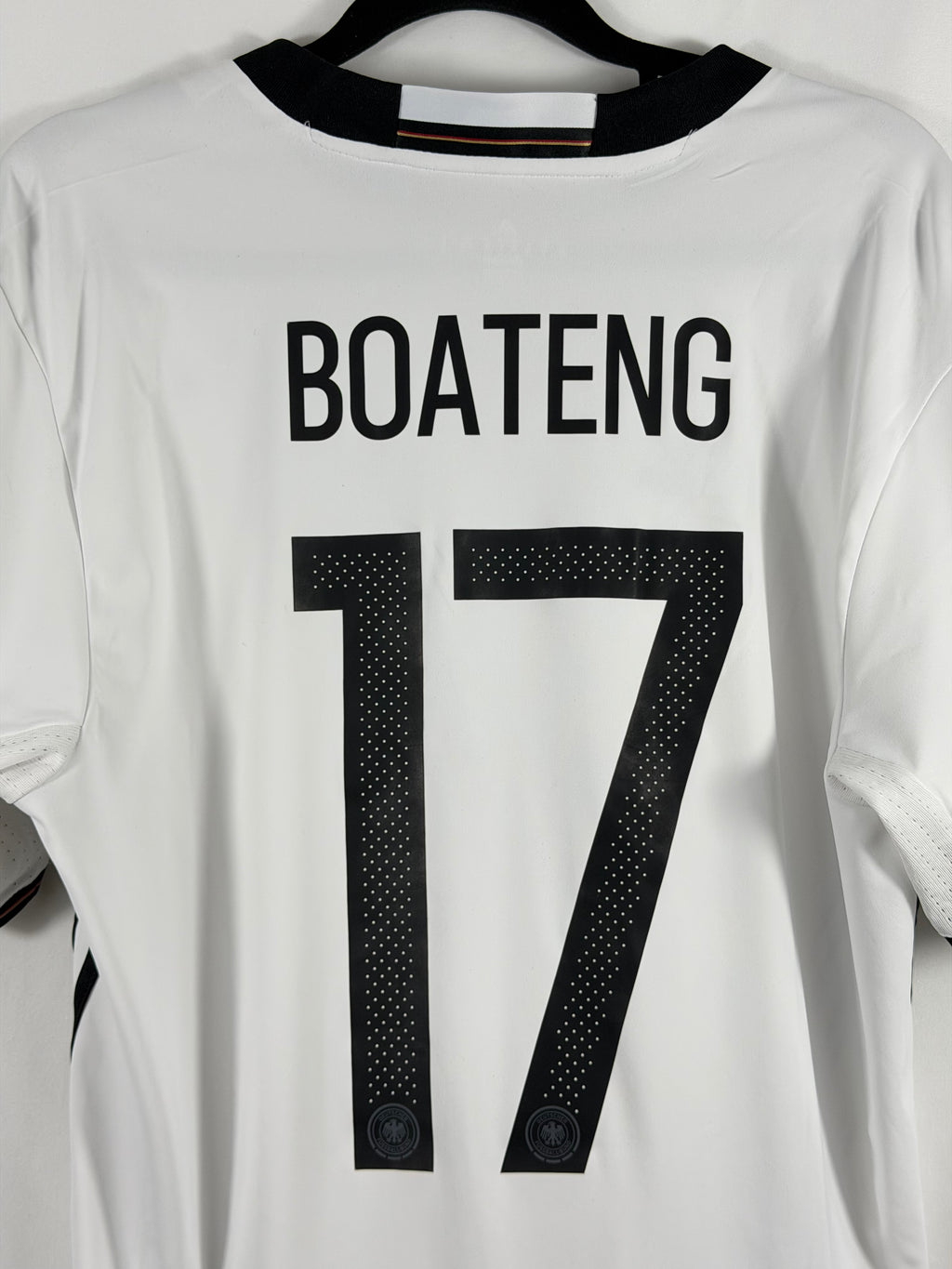 Deutschland Heimtrikot EM 2016 Boateng #17 - 9/10 - Größe M