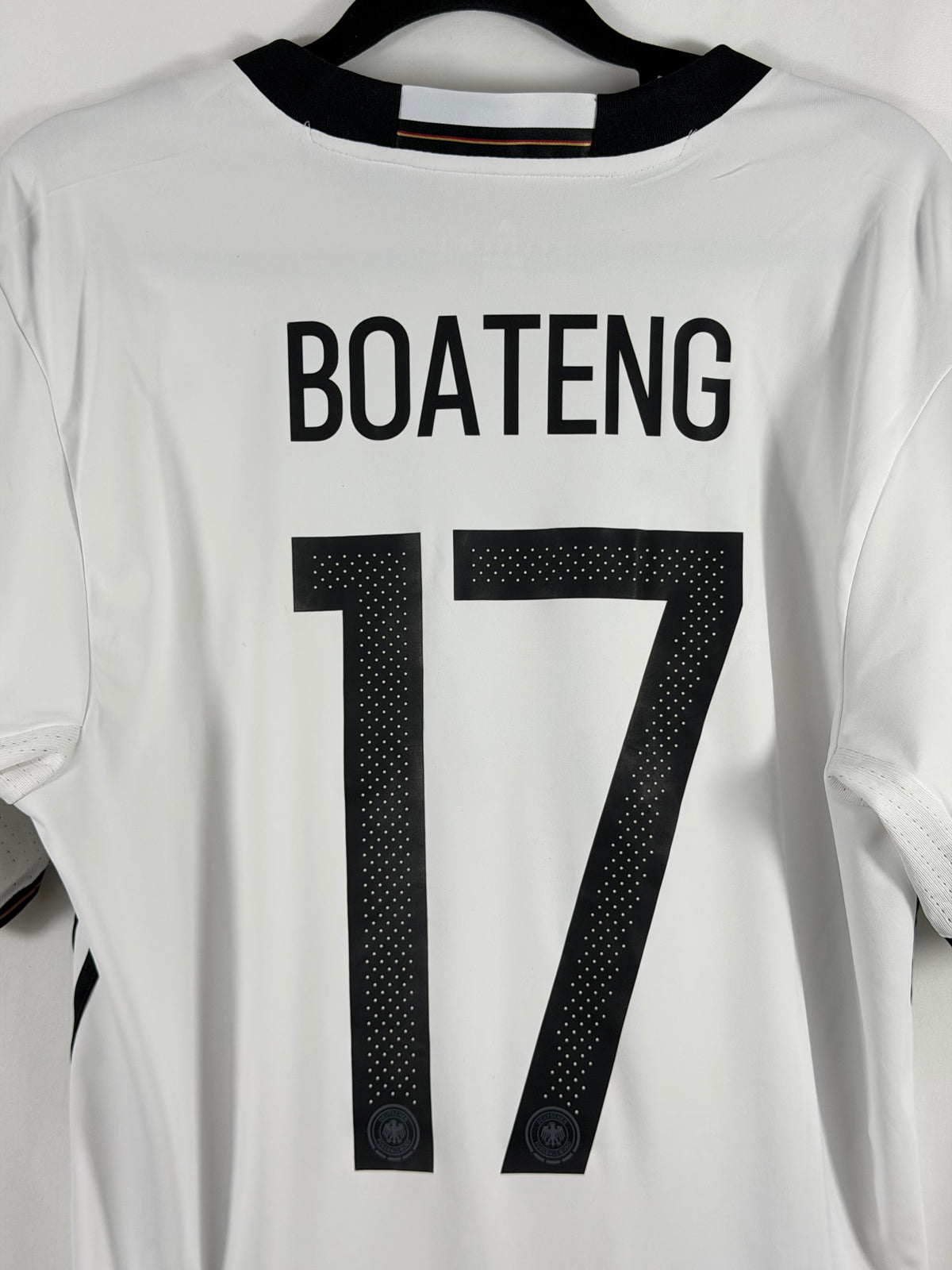 Deutschland Heimtrikot EM 2016 Boateng #17 - 9/10 - Größe M