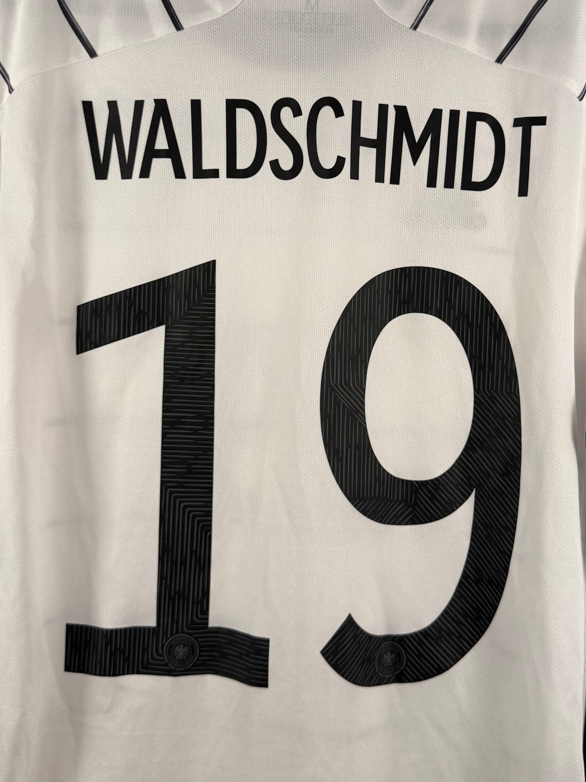 Deutschland Heimtrikot 2020/21 Waldschmidt #19 - 9/10 - Größe M