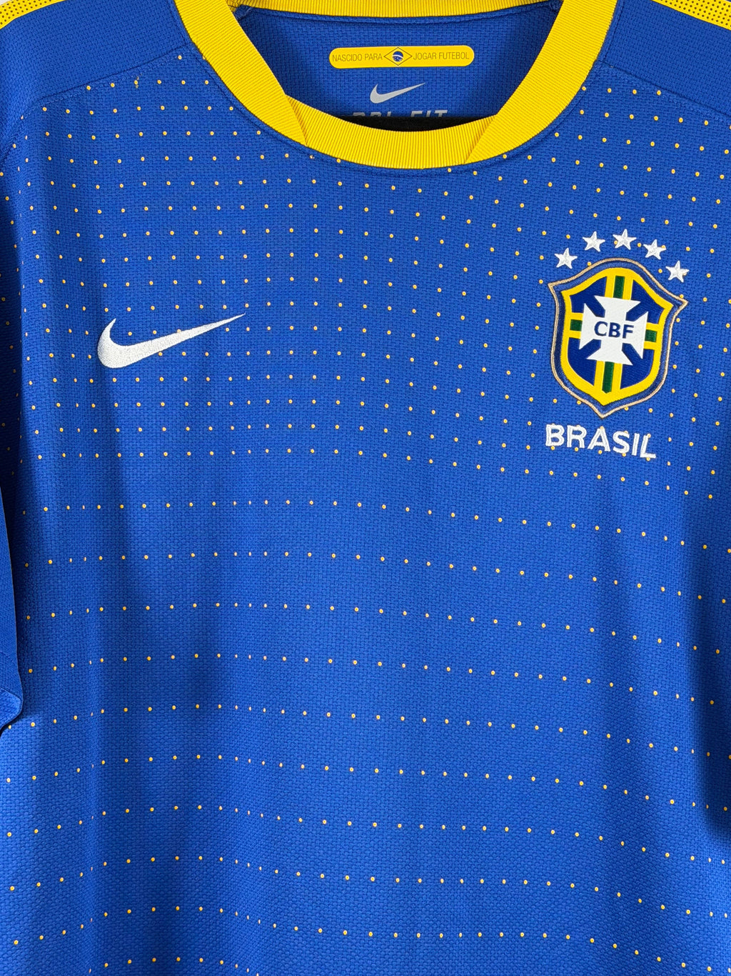 Brasilien Auswärtstrikot 2010/11 - 9/10 - Größe XL