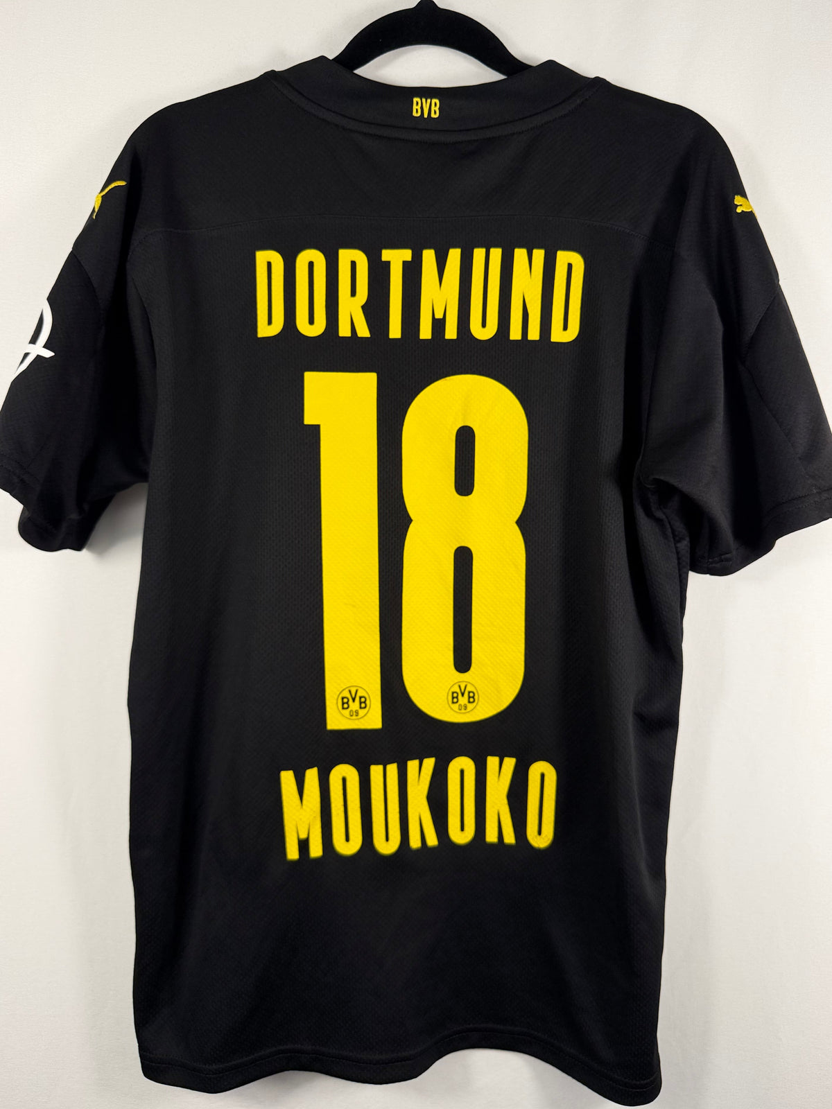 Dortmund Auswärtstrikot 2020/22 Moukoko #18 - 7,5/10 - Größe S