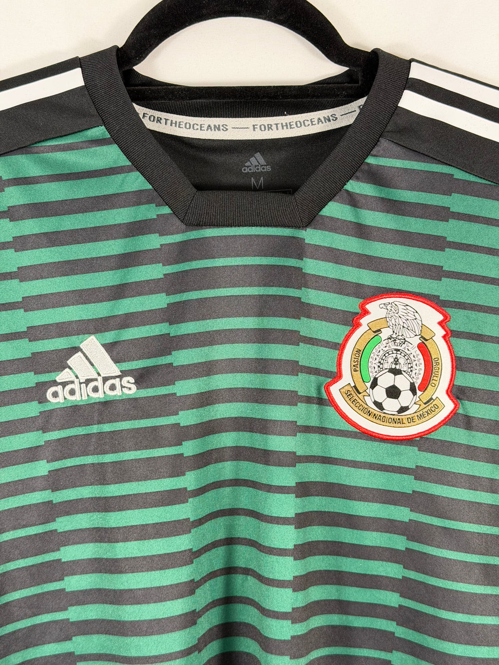 México Trainingsshirt Pre-Match  2018/19 - 9/10 - Größe M