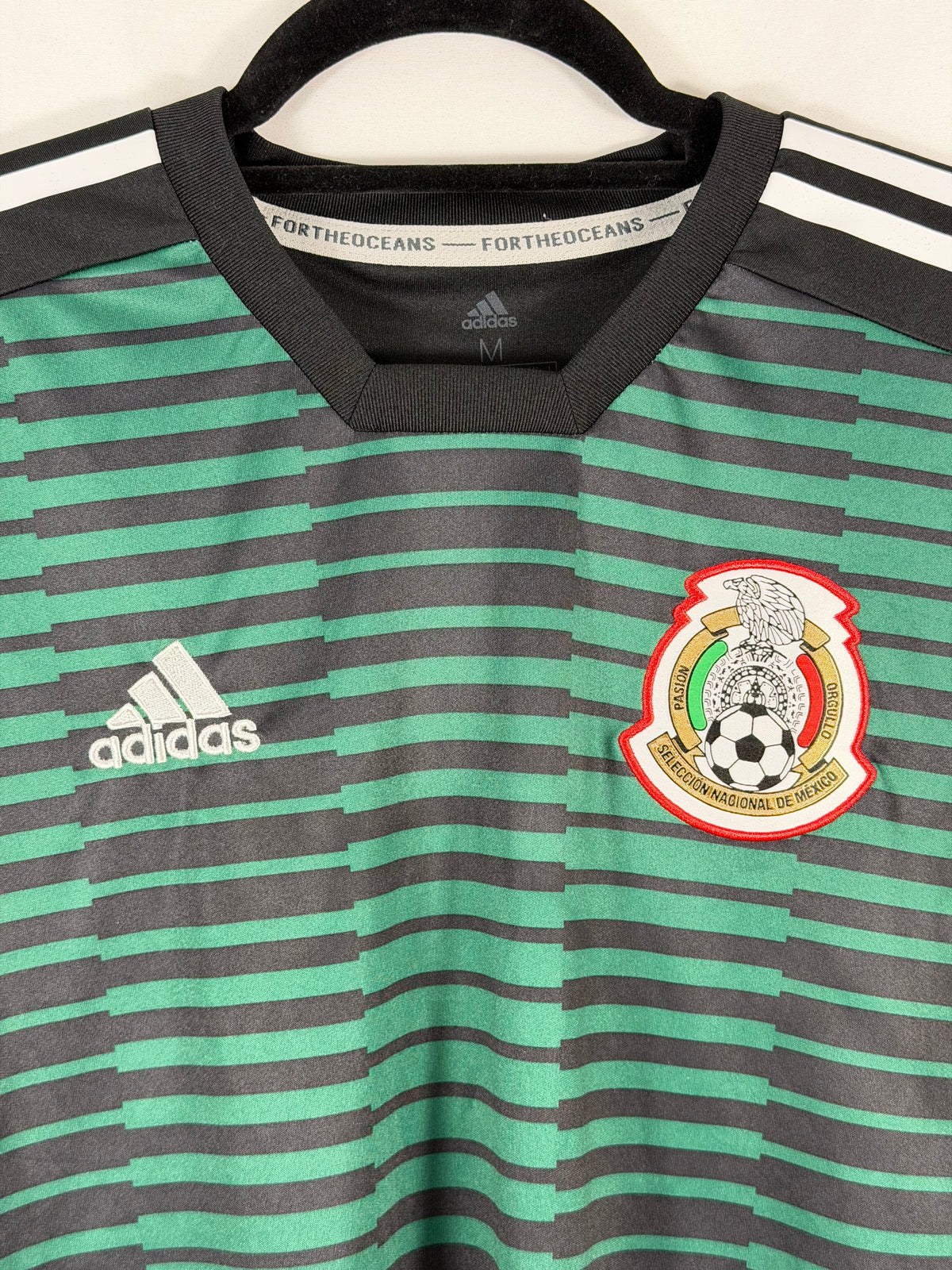 México Trainingsshirt Pre-Match  2018/19 - 9/10 - Größe M