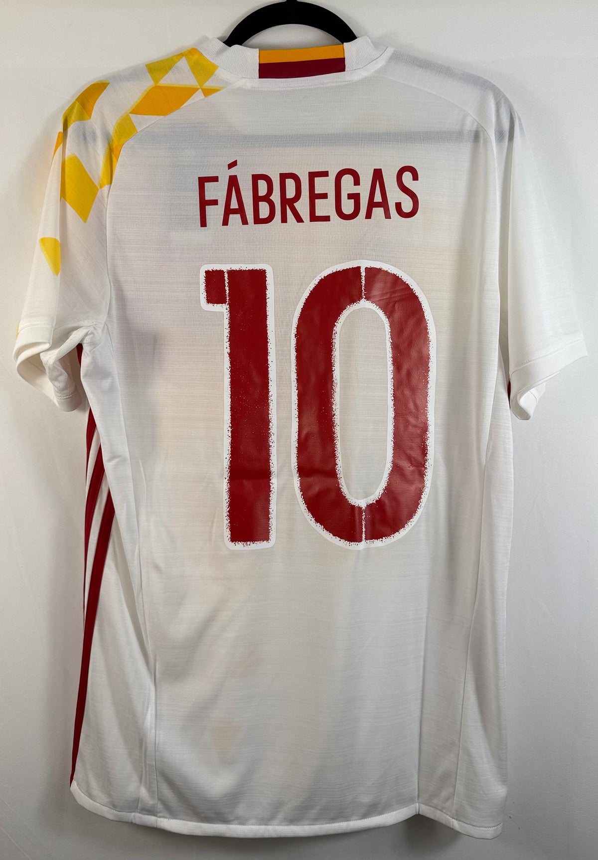 Spanien Auswärtstrikot EM 2016 Fabregas #10 - 10/10 - Größe M