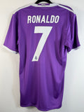 Real Madrid Auswärtstrikot 2016/17 Ronaldo #7 - 9/10 - Größe S