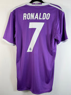 Real Madrid Auswärtstrikot 2016/17 Ronaldo #7 - 9/10 - Größe S