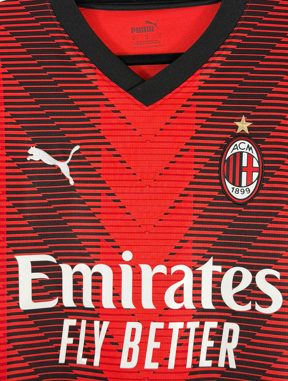 AC Mailand Heimtrikot 2023/24 Theo #19 - 8/10 - Größe M