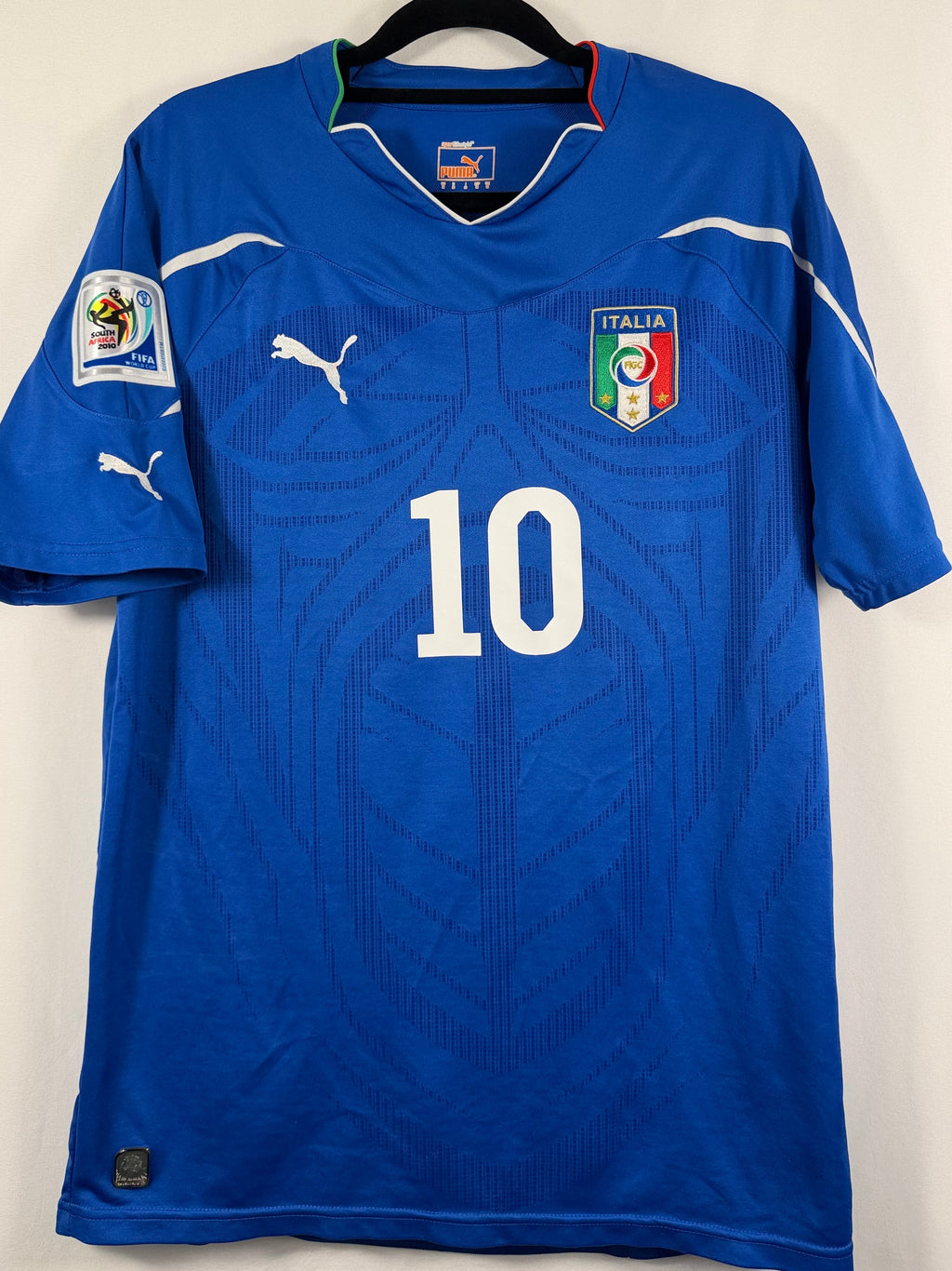 Italien Heimtrikot 2010/12 Totti #10 - 8/10 - Größe M