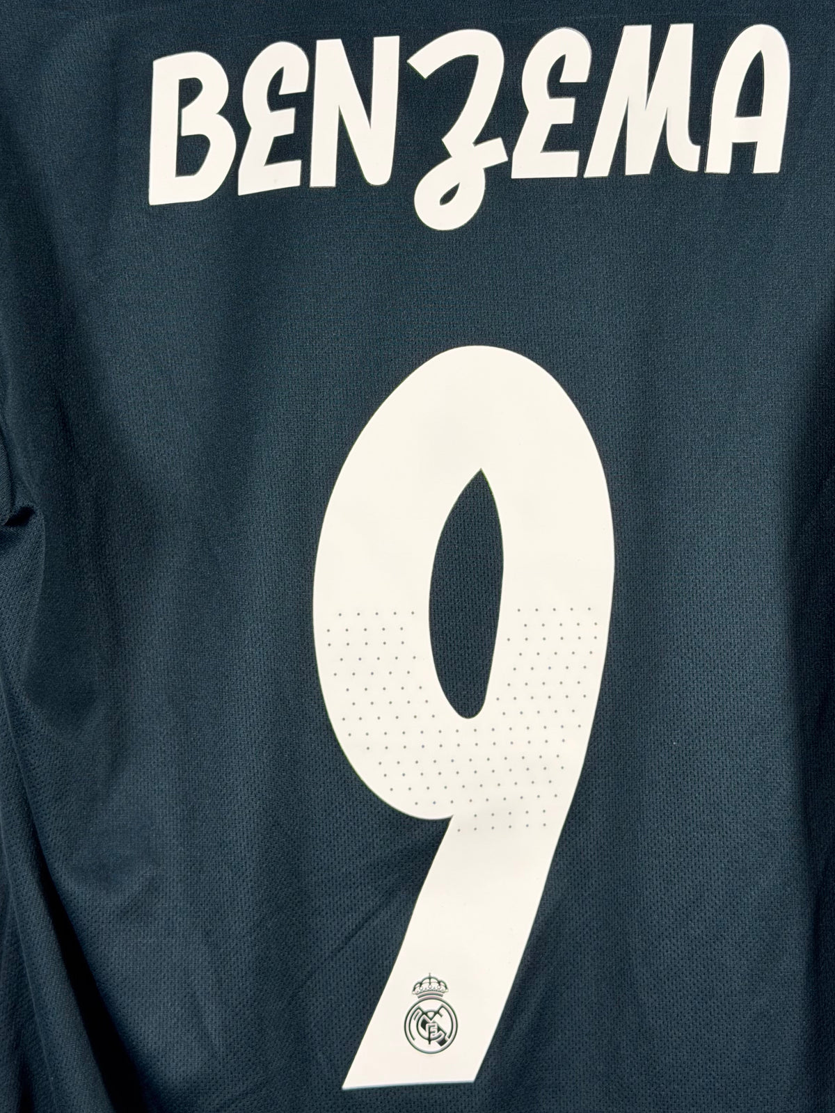 Real Madrid 3.Trikot 2018/19 Benzema #9 - 9/10 - Größe S