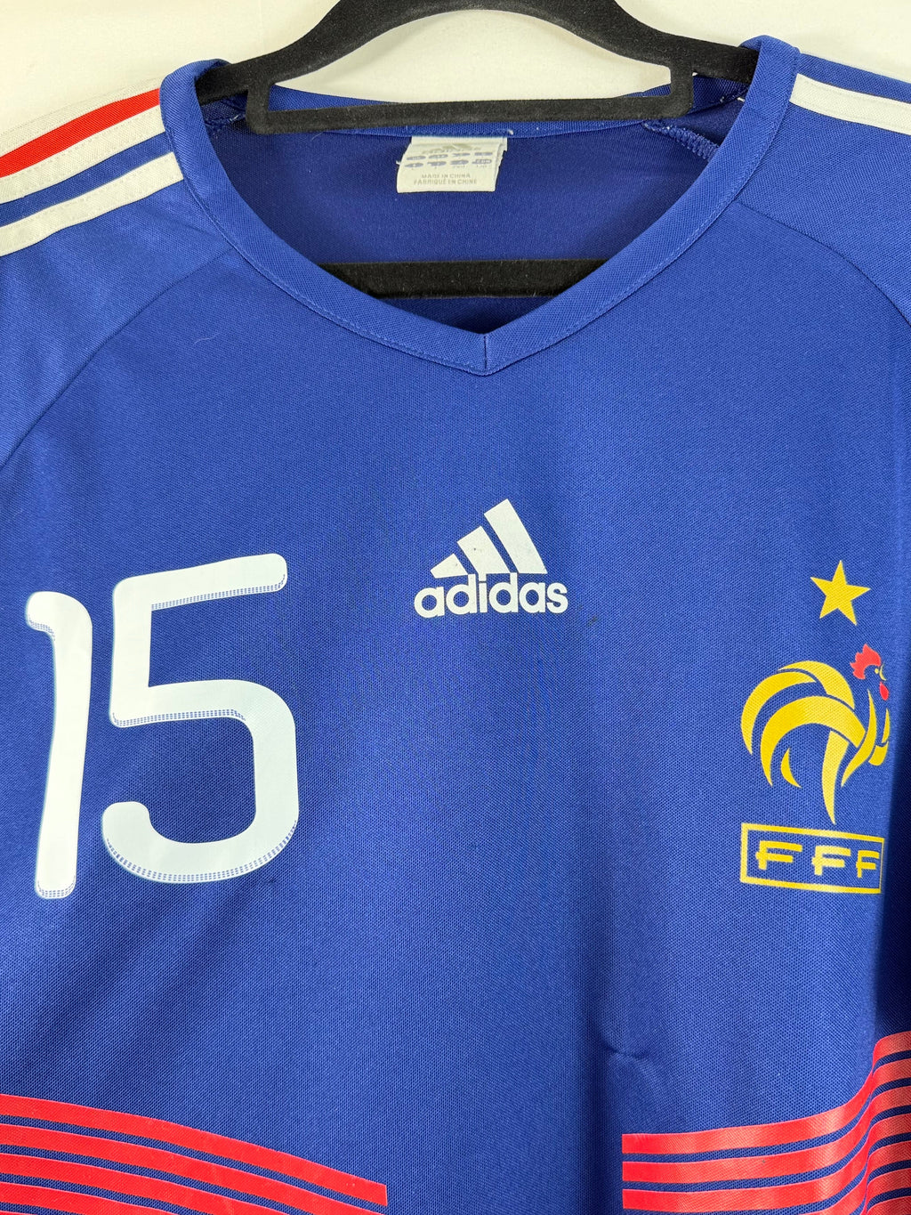 Frankreich Heimtrikot 2009/10 Malouda #15 - 8/10 - Größe L