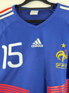 Frankreich Heimtrikot 2009/10 Malouda #15 - 8/10 - Größe L