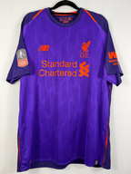 Liverpool Auswärtstrikot 2018/19 Chamberlain #21 - 9/10 - Größe L