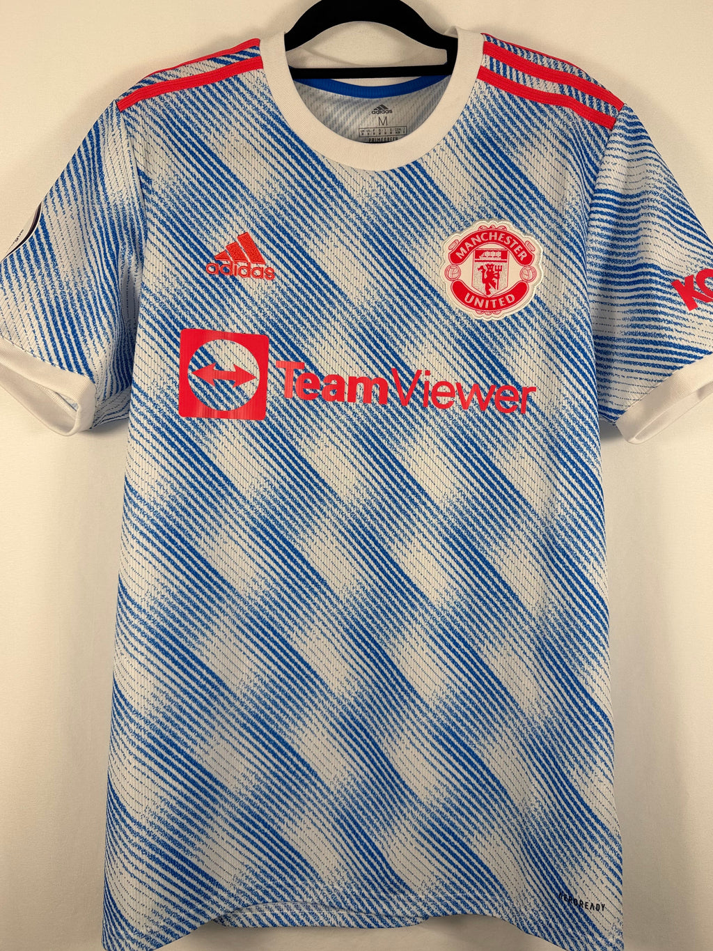 Manchester United Auswärtstrikot 2021/22 James #21 - 9/10 - Größe M