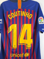 Barcelona Heimtrikot 2018/19 Coutinho #14 - 8/10 - Größe M